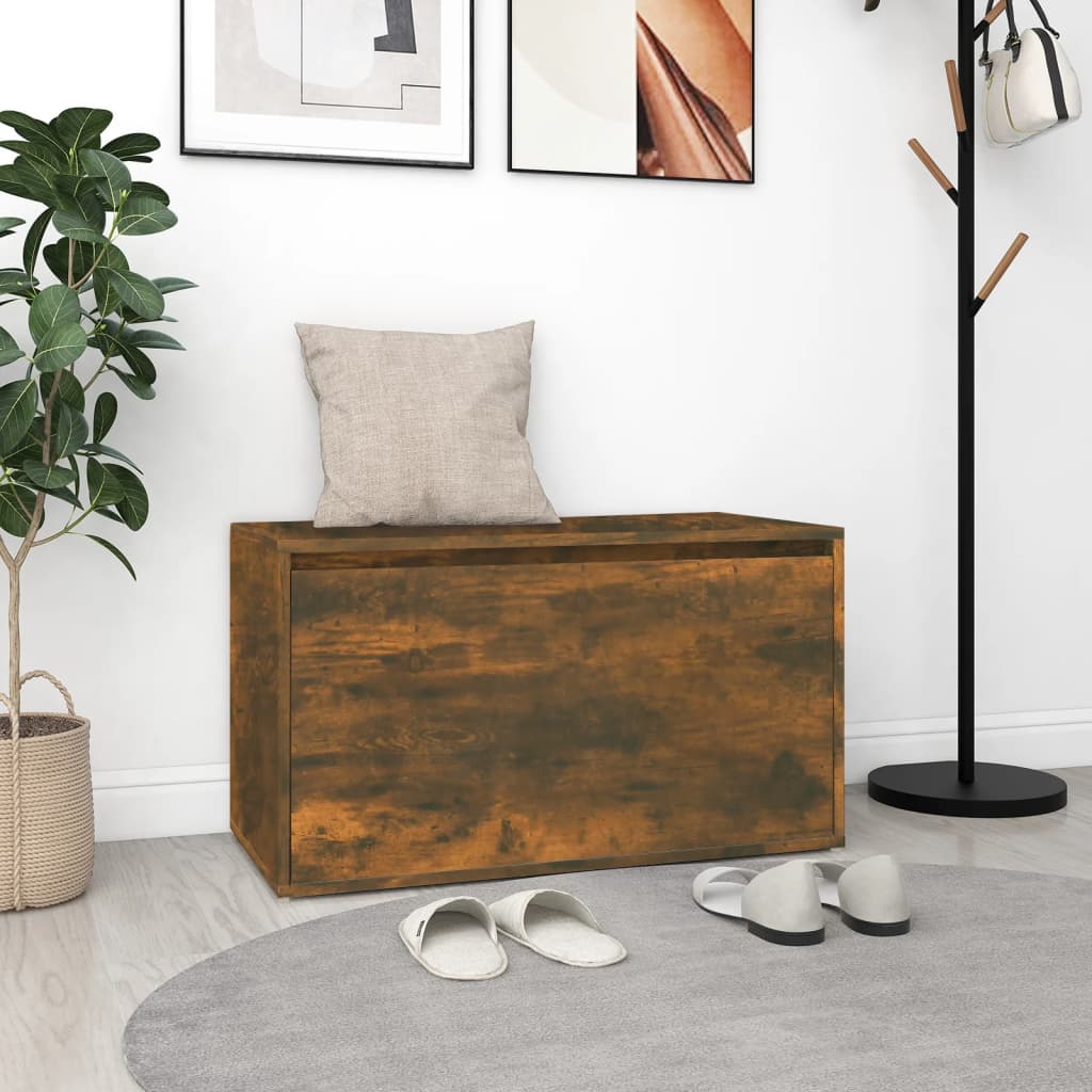 Halbankje 80X40X45 Cm Bewerkt Hout Kleurig