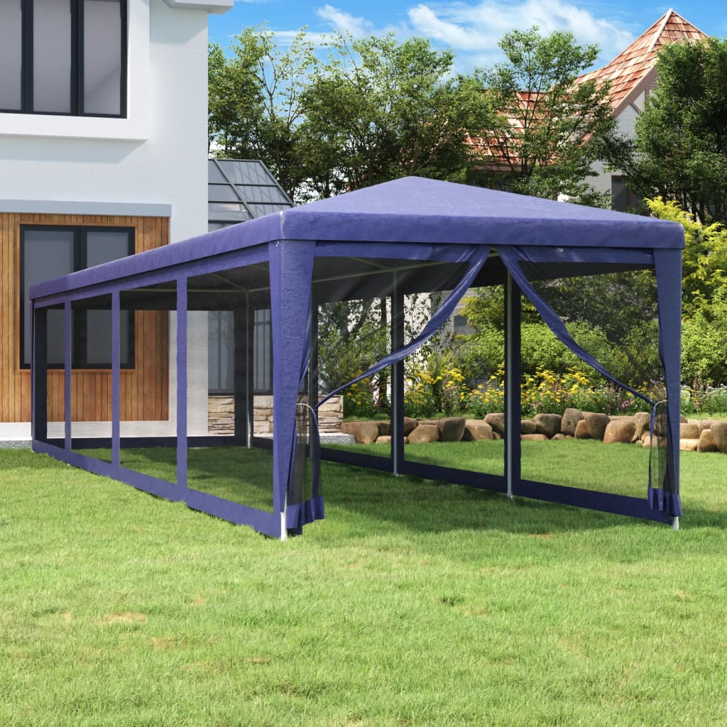 Partytent Met 10 Mesh Zijwanden Hdpe