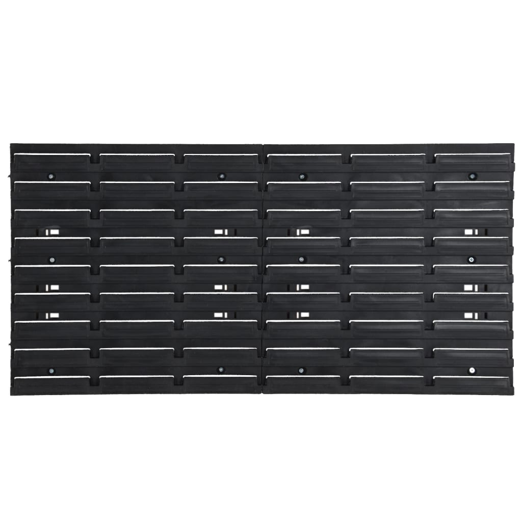 Sorteersysteemset 77X39 Cm Polypropeen Rood En Zwart