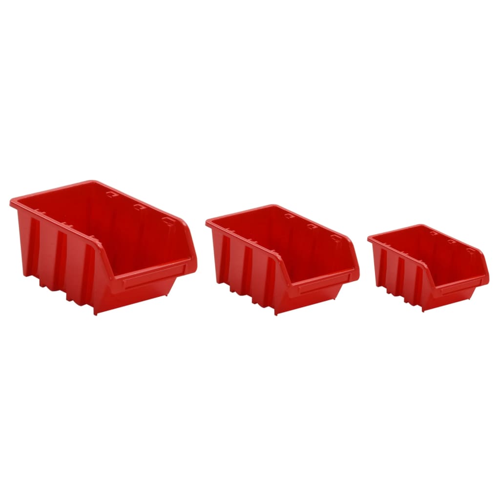 Sorteersysteemset 77X39 Cm Polypropeen Rood En Zwart