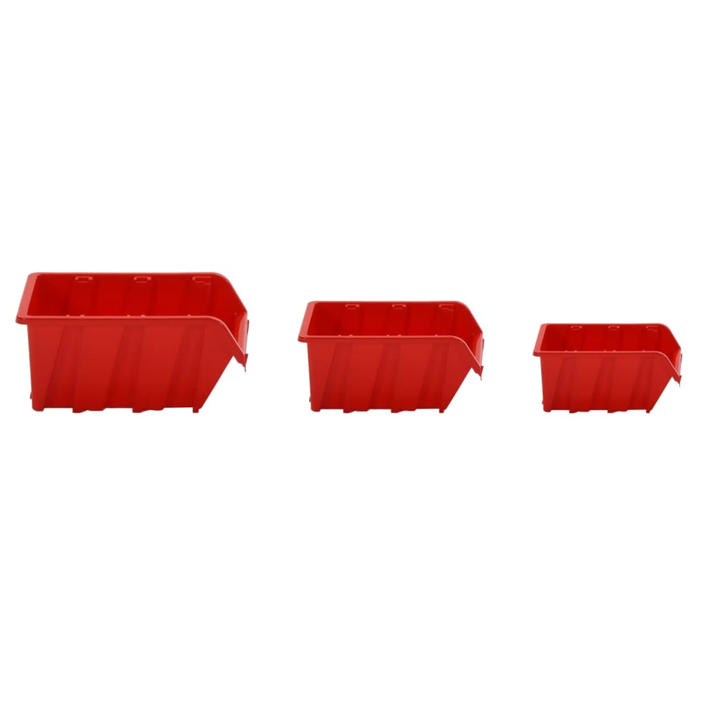 Sorteersysteemset 77X39 Cm Polypropeen Rood En Zwart