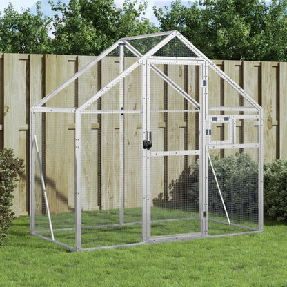 Volière 179X100X185 M Aluminium Kleurig