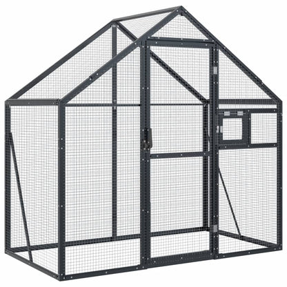 Volière 179X100X185 M Aluminium Kleurig