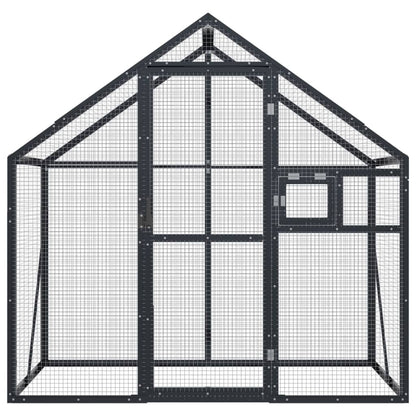 Volière 179X100X185 M Aluminium Kleurig