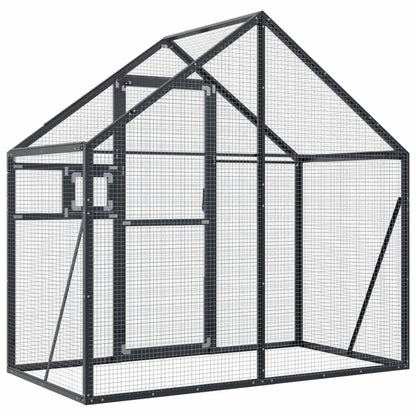 Volière 179X100X185 M Aluminium Kleurig