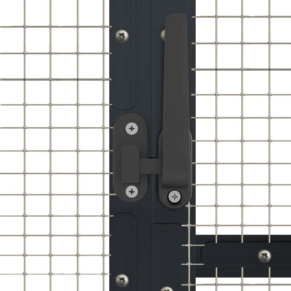 Volière 179X100X185 M Aluminium Kleurig