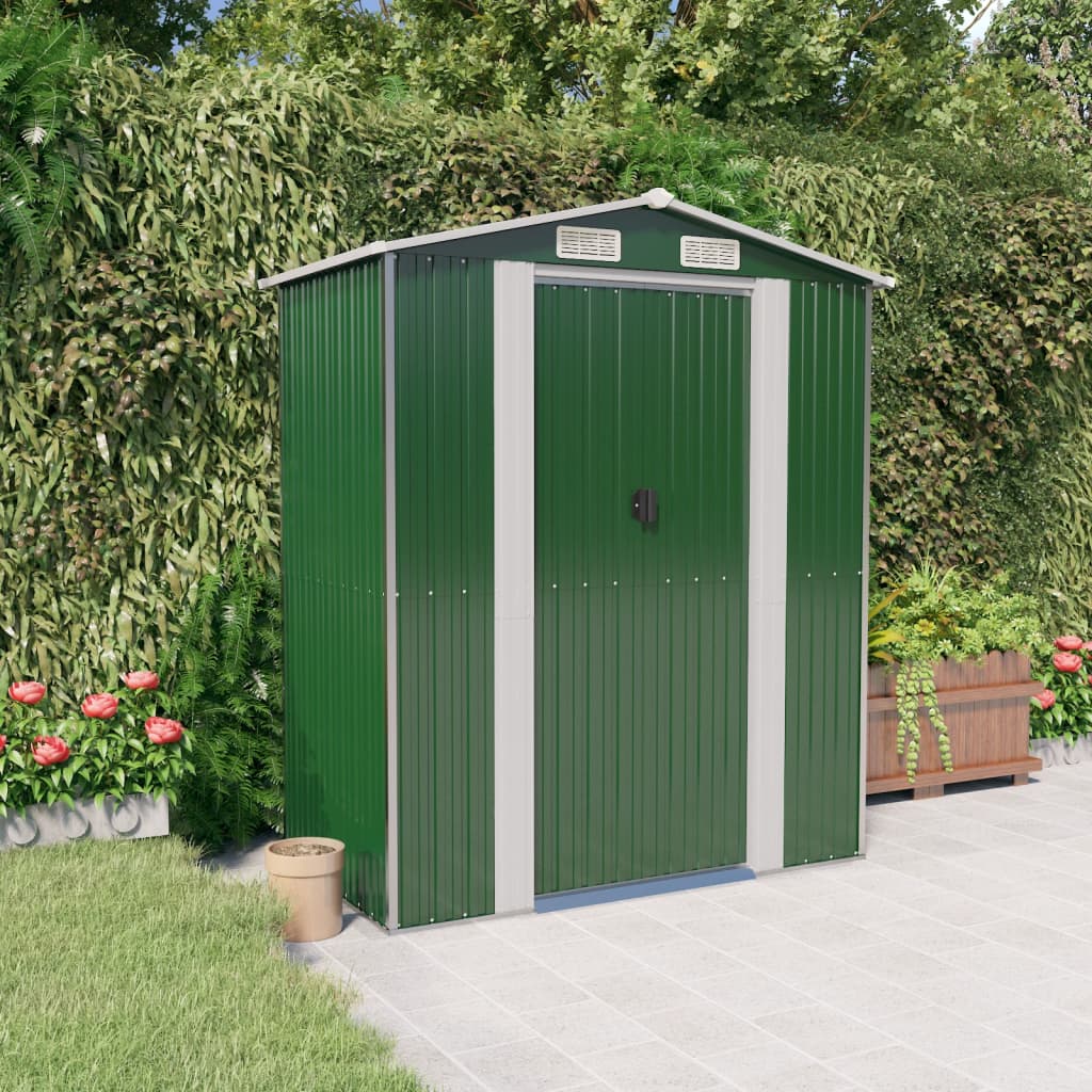 Tuinschuur 192X108X223 Cm Gegalvaniseerd Staal