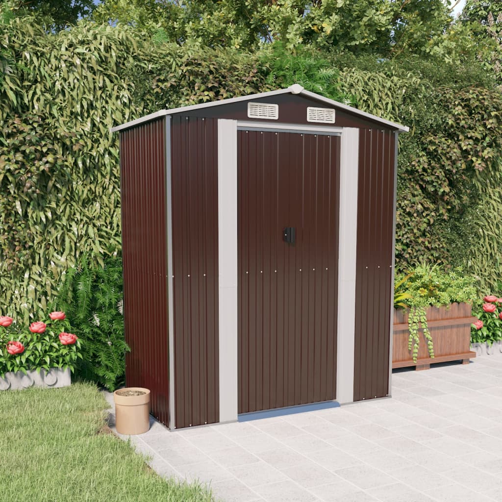 Tuinschuur 192X108X223 Cm Gegalvaniseerd Staal