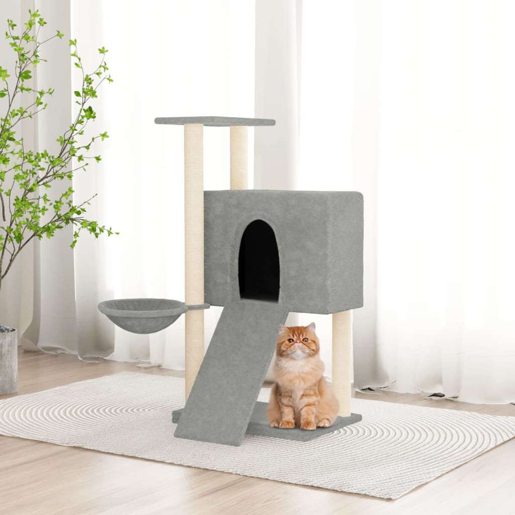 Kattenmeubel Met Sisal Krabpalen 96 Cm