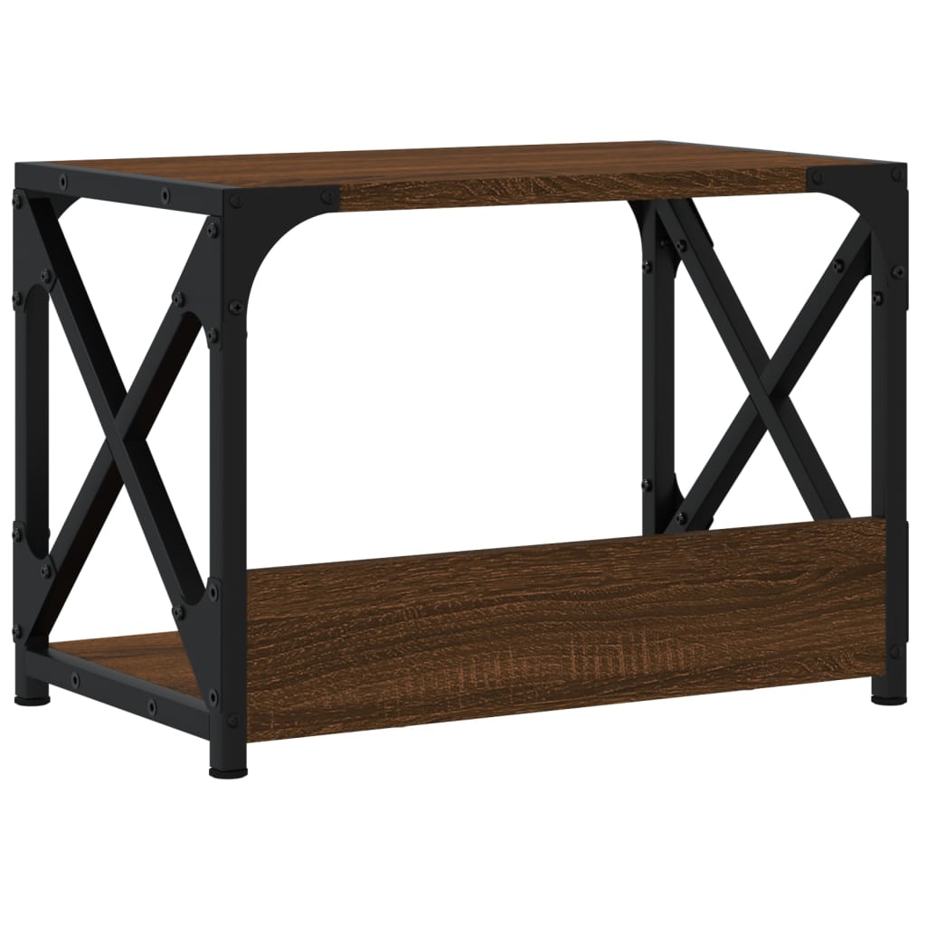 Printerstandaard 44X26X31,5 Cm Bewerkt Hout