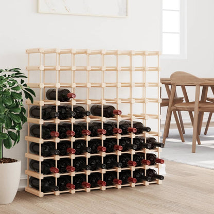 Wijnrek Voor 20 Flessen 46,5X23X46,5 Cm Massief Grenenhout