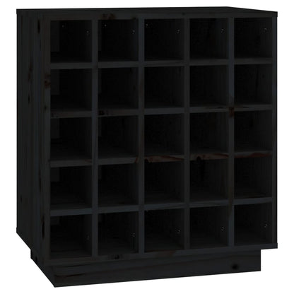 Wijnkast 55,5X34X61 Cm Massief Grenenhout