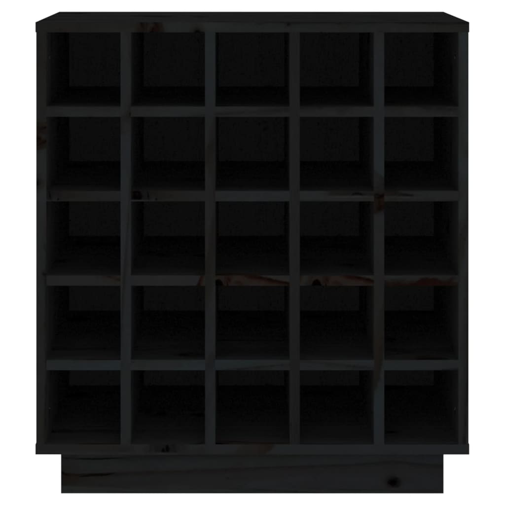 Wijnkast 55,5X34X61 Cm Massief Grenenhout