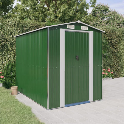 Tuinschuur Gegalvaniseerd Staal Groen