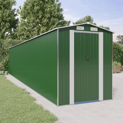 Tuinschuur Gegalvaniseerd Staal Groen