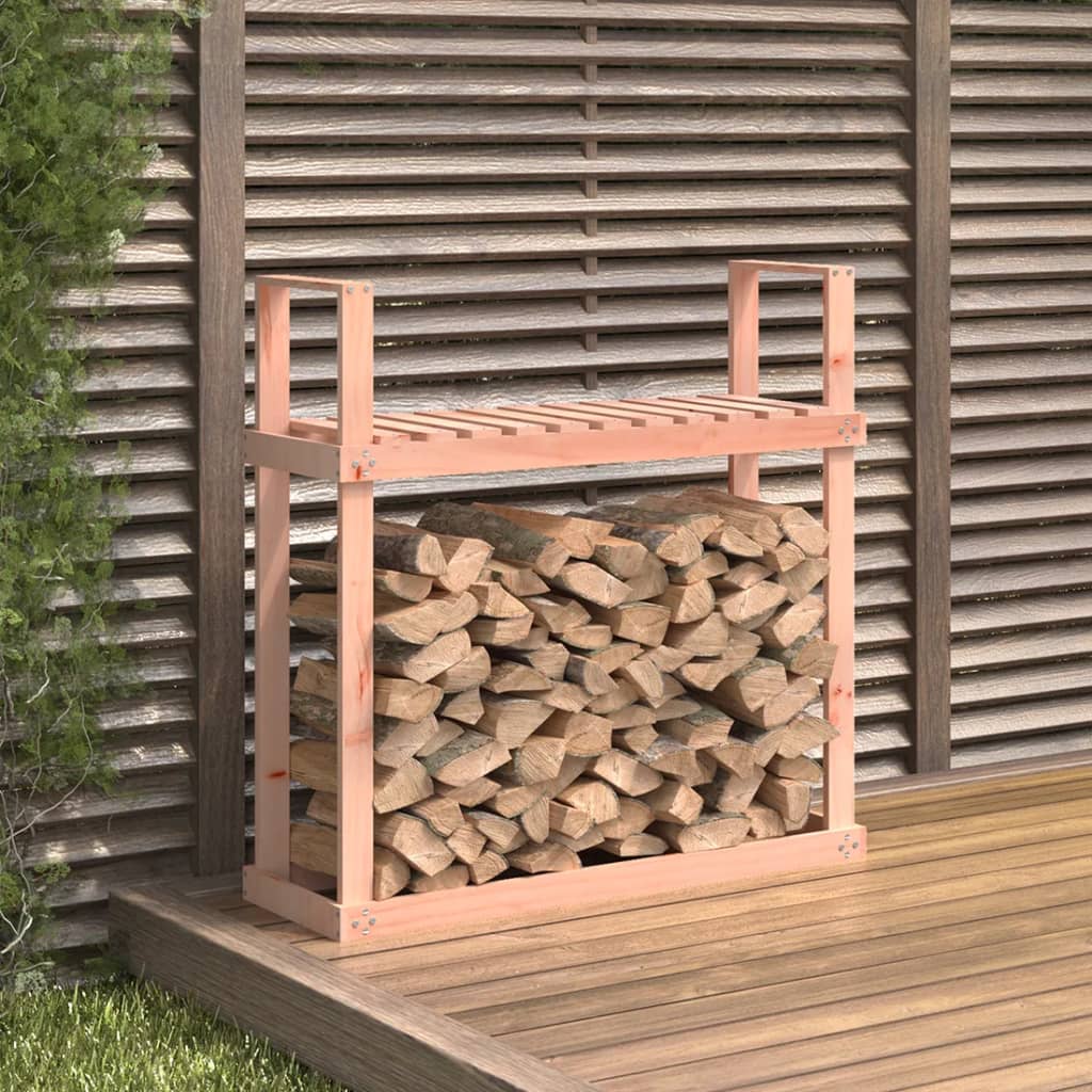Haardhoutrek 110X35X108,5 Cm Massief Grenenhout Grijs