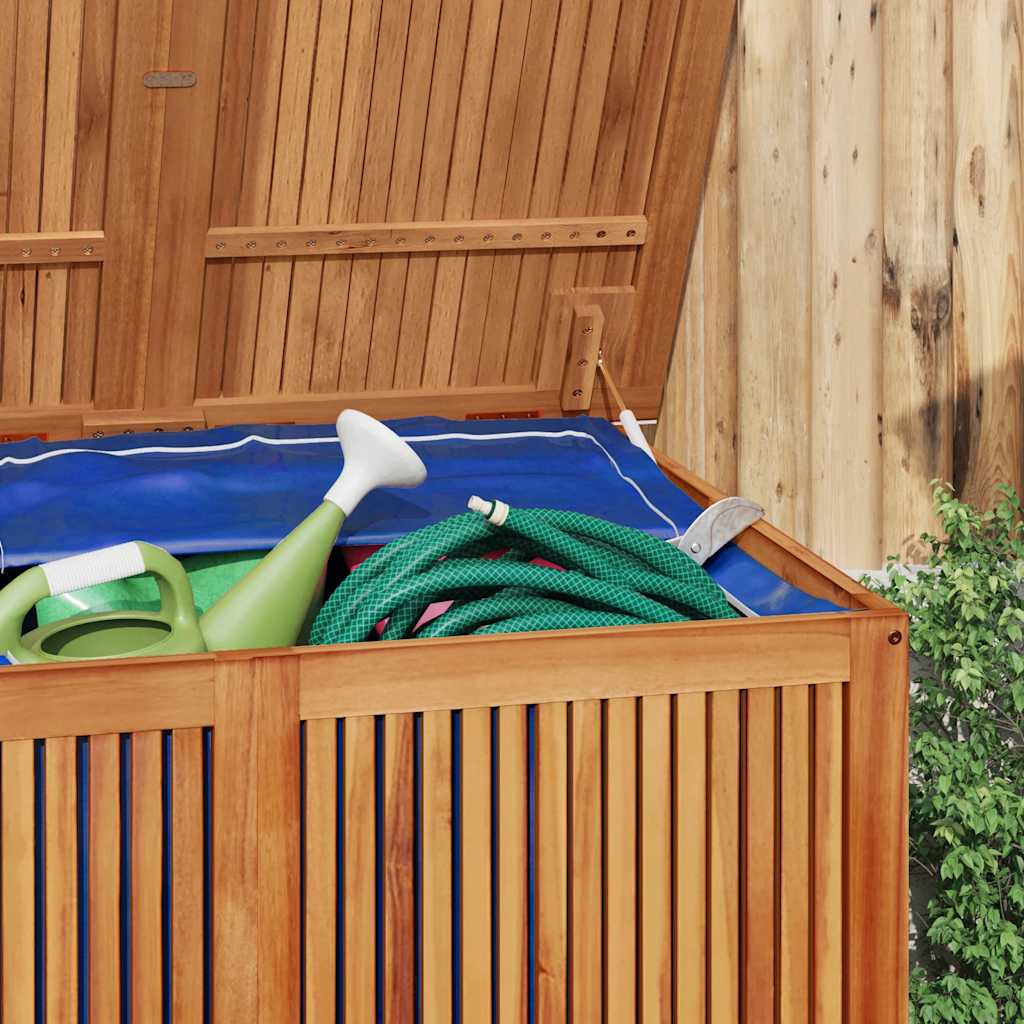 Tuinbox 150X80X75 Cm Massief Acaciahout Blauw