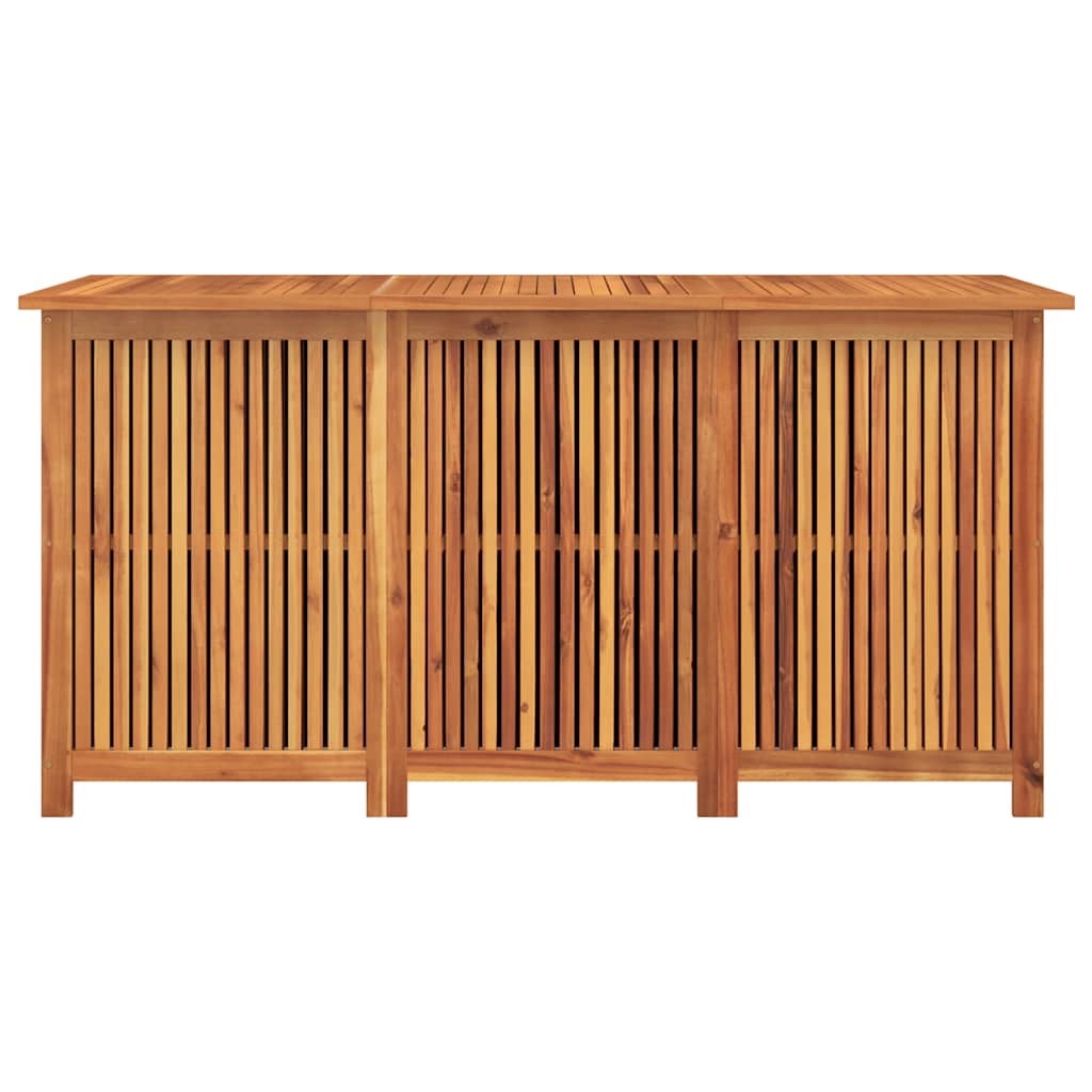 Tuinbox 150X80X75 Cm Massief Acaciahout Blauw