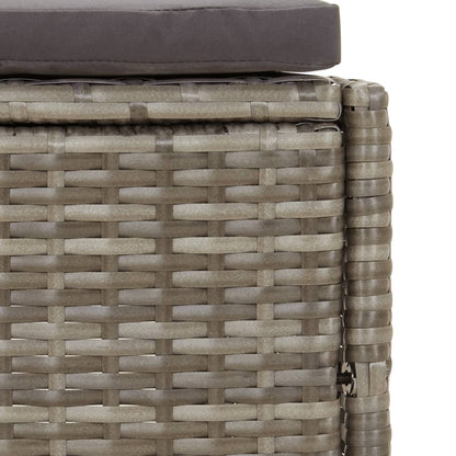 Hottub-Ombouw Poly Rattan Massief Acaciahout