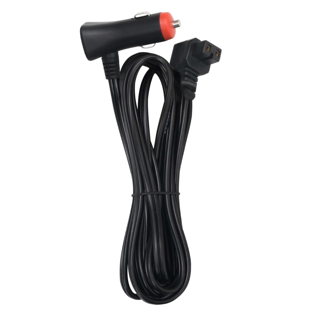 Koelbox Met Wielen En Adapter Polypropeen Zwart En Grijs