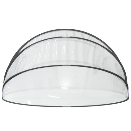 Zwembadoverkapping Rond Pvc