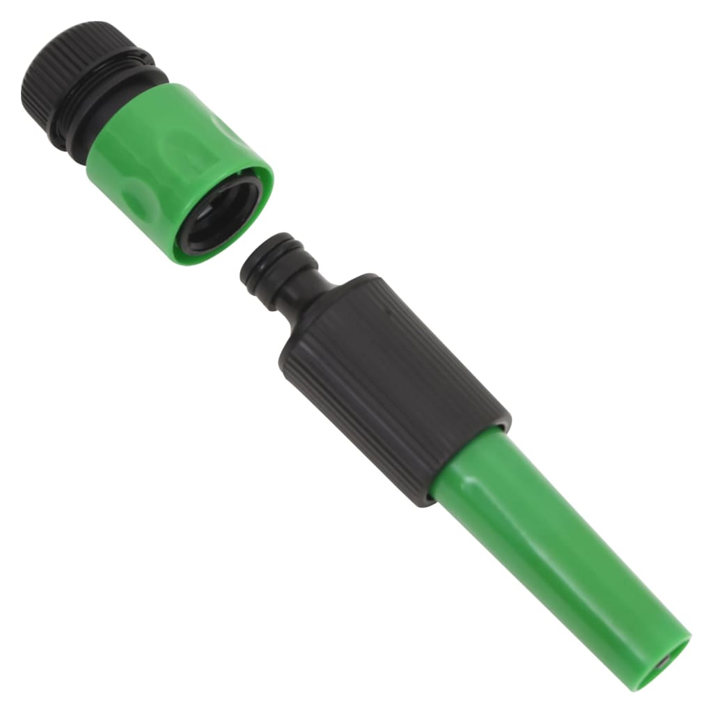Tuinslang Met Koppelingsset 0,5'' 30 M Pvc Groen
