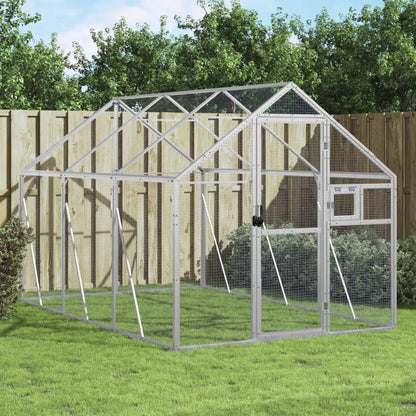 Volière 179X100X185 M Aluminium Kleurig