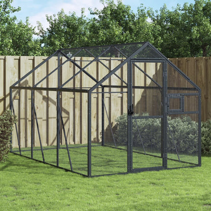 Volière 179X100X185 M Aluminium Kleurig