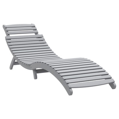 Ligbed 184X55X64 Cm Massief Acaciahout