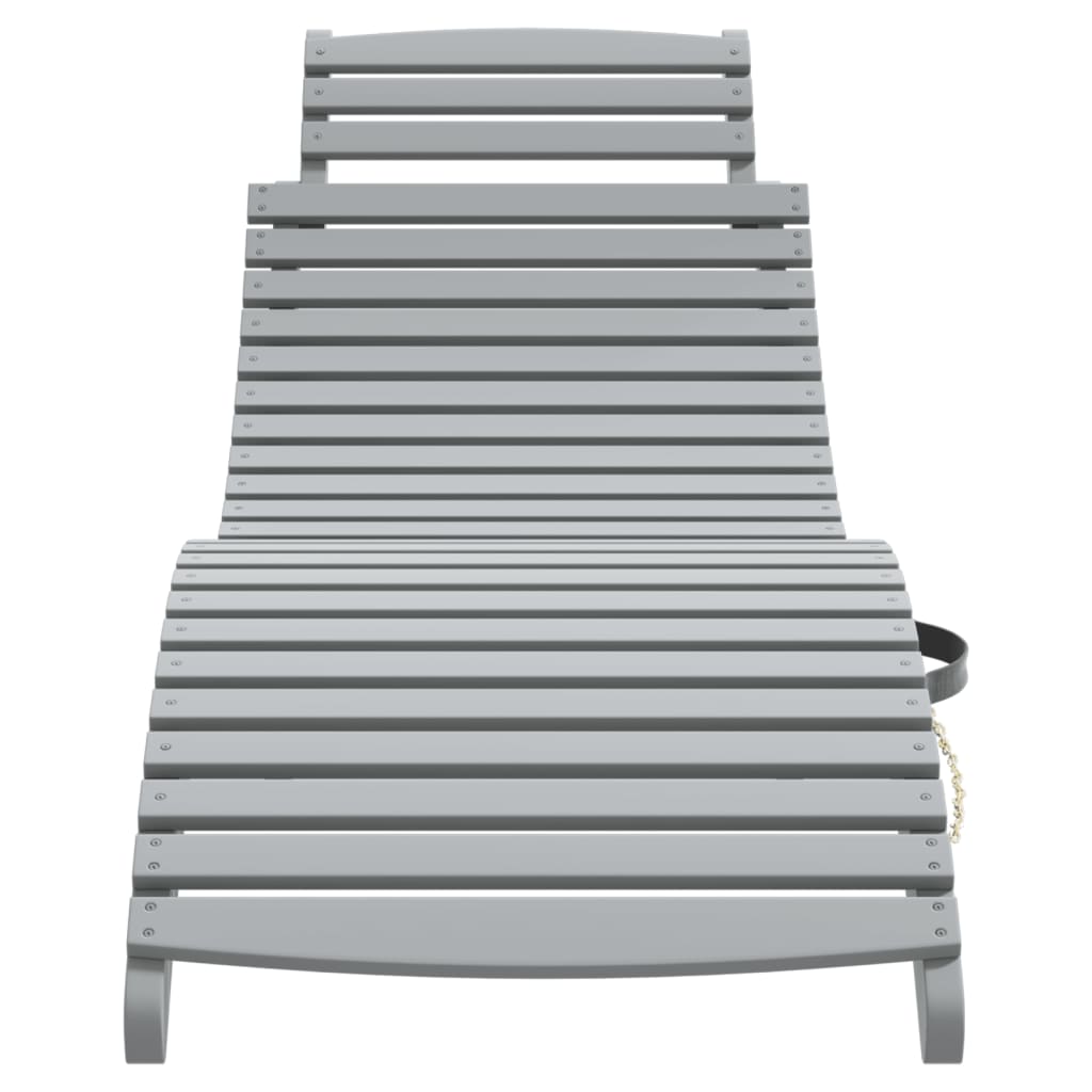 Ligbed 184X55X64 Cm Massief Acaciahout