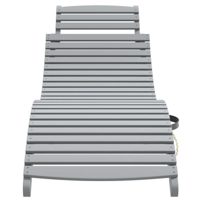 Ligbed 184X55X64 Cm Massief Acaciahout