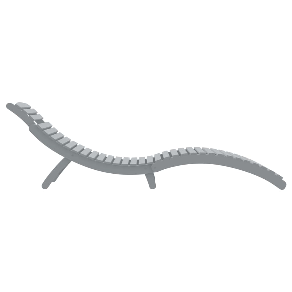 Ligbed 184X55X64 Cm Massief Acaciahout