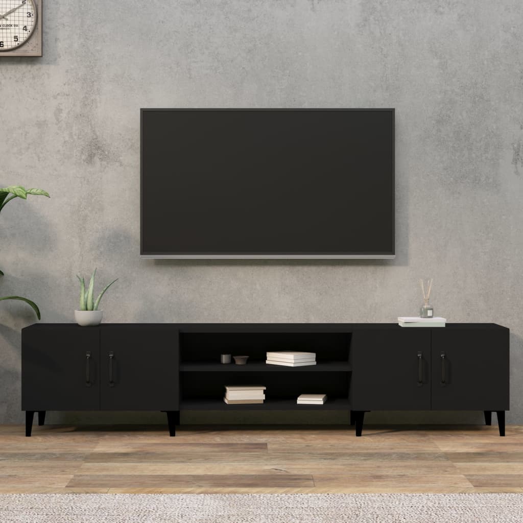 Tv-Meubel 180X31,5X40 Cm Bewerkt Hout Kleurig