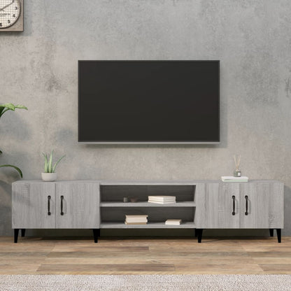 Tv-Meubel 180X31,5X40 Cm Bewerkt Hout Kleurig