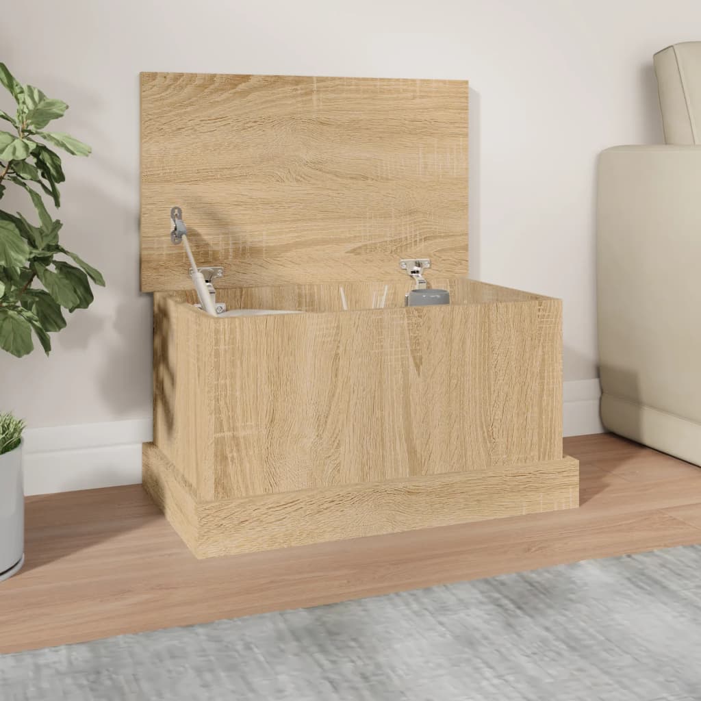 Opbergbox Bewerkt Hout Kleurig