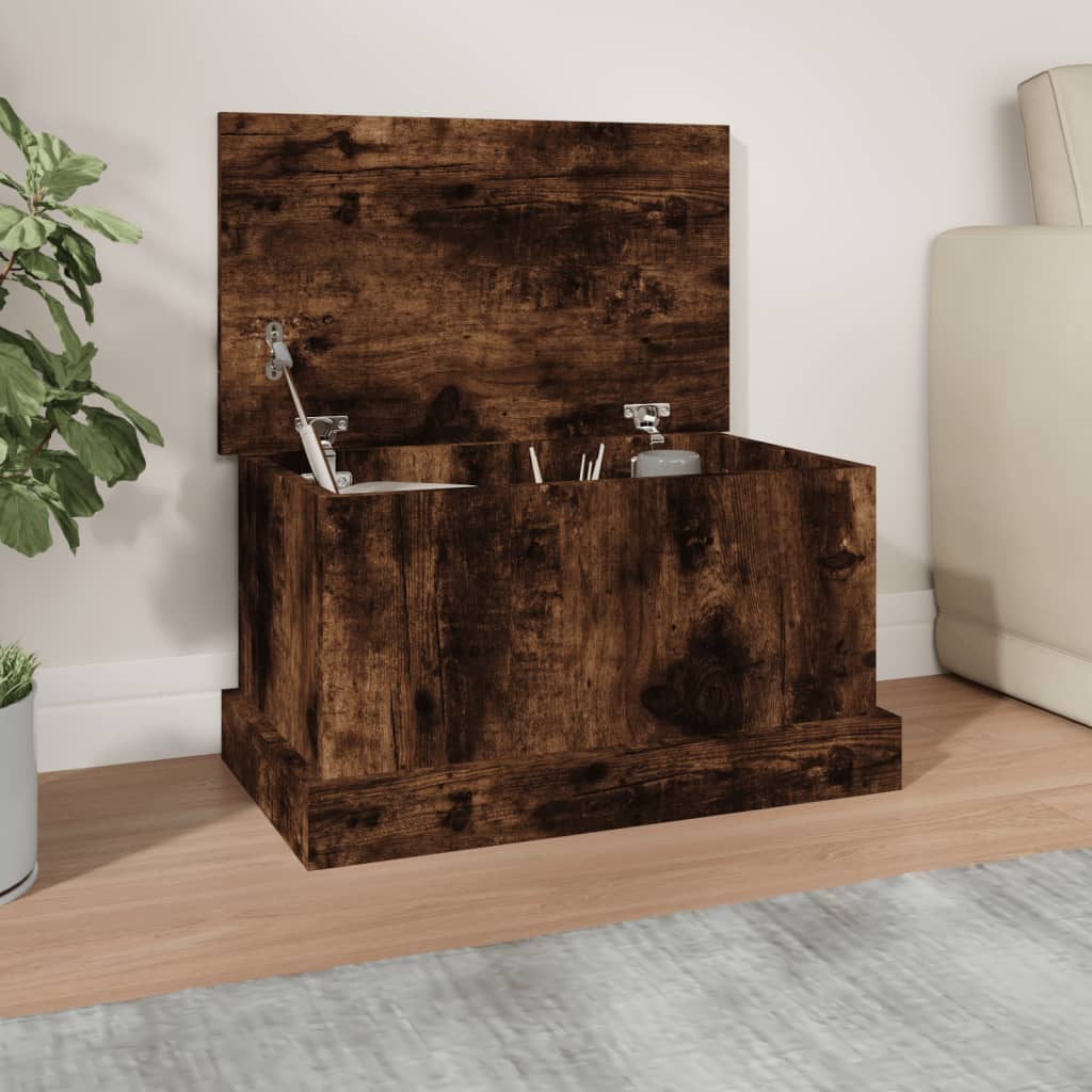 Opbergbox Bewerkt Hout Kleurig