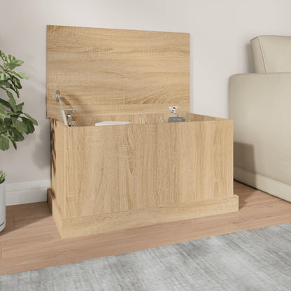 Opbergbox Bewerkt Hout Kleurig