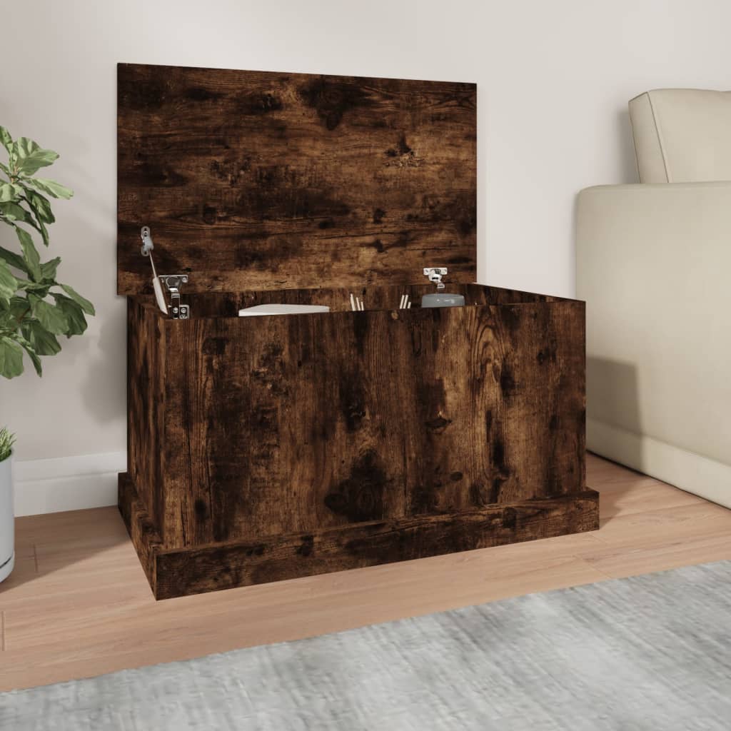 Opbergbox Bewerkt Hout Kleurig