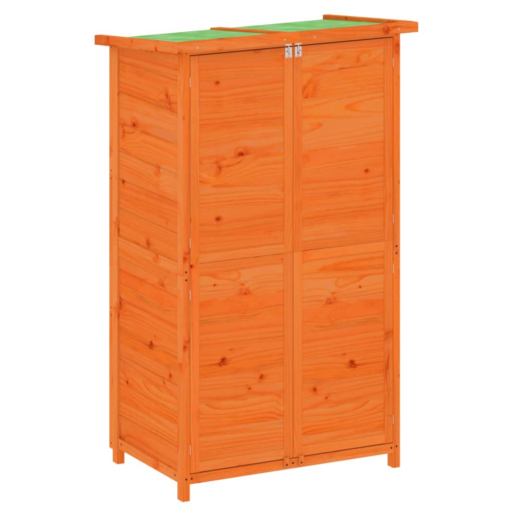 Tuinschuur 83X57X140 Cm Massief Grenenhout