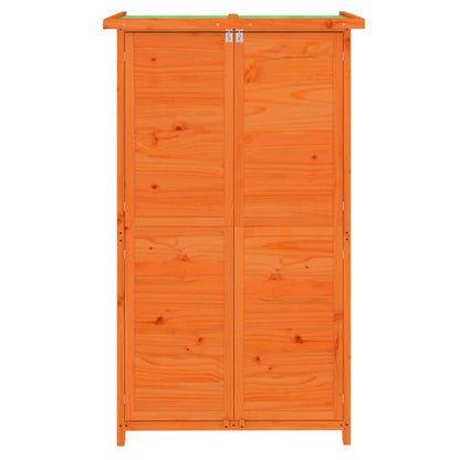 Tuinschuur 83X57X140 Cm Massief Grenenhout
