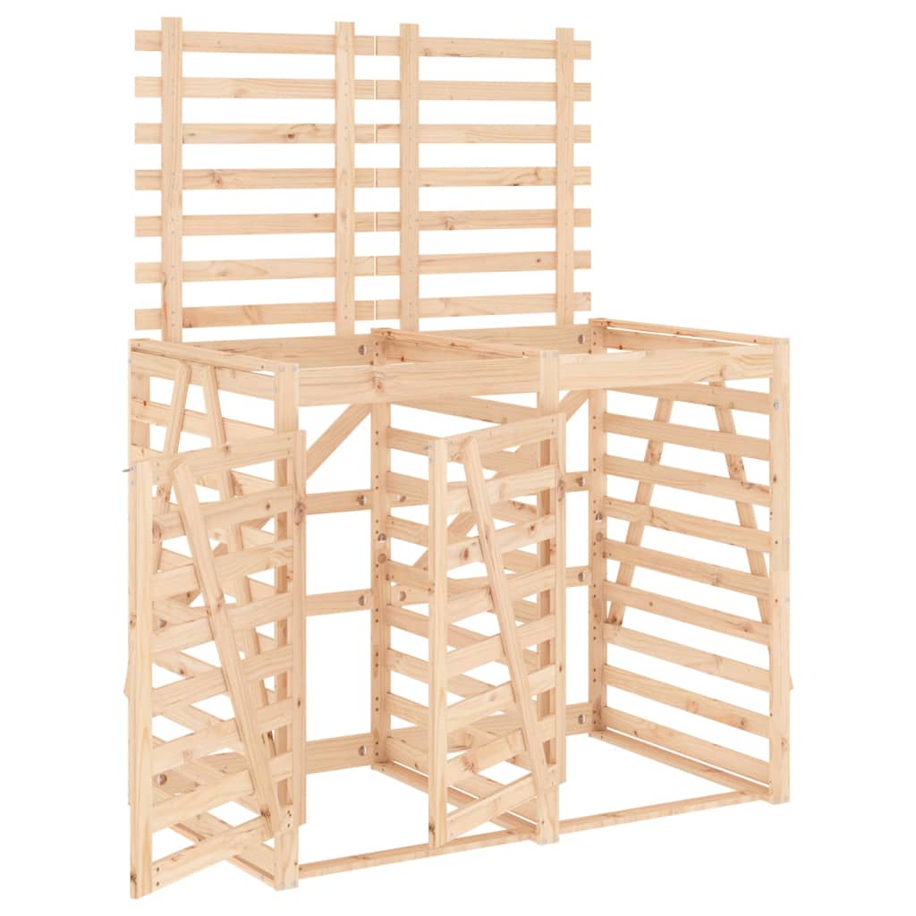 Containerberging Dubbel Massief Grenenhout