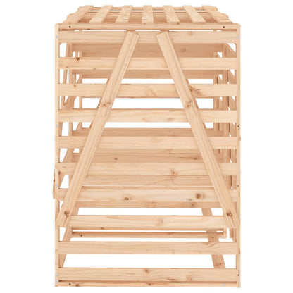 Containerberging Dubbel Massief Grenenhout
