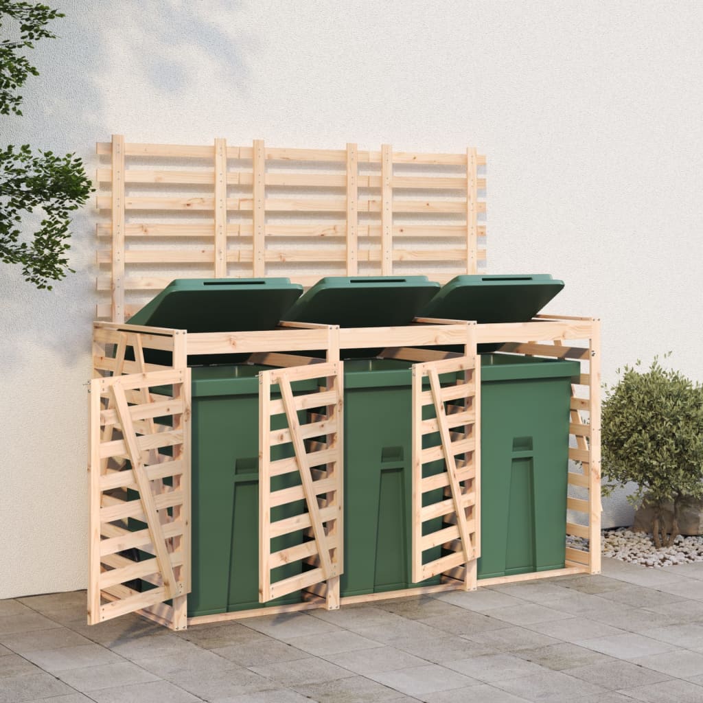 Containerberging Drievoudig Massief Grenenhout