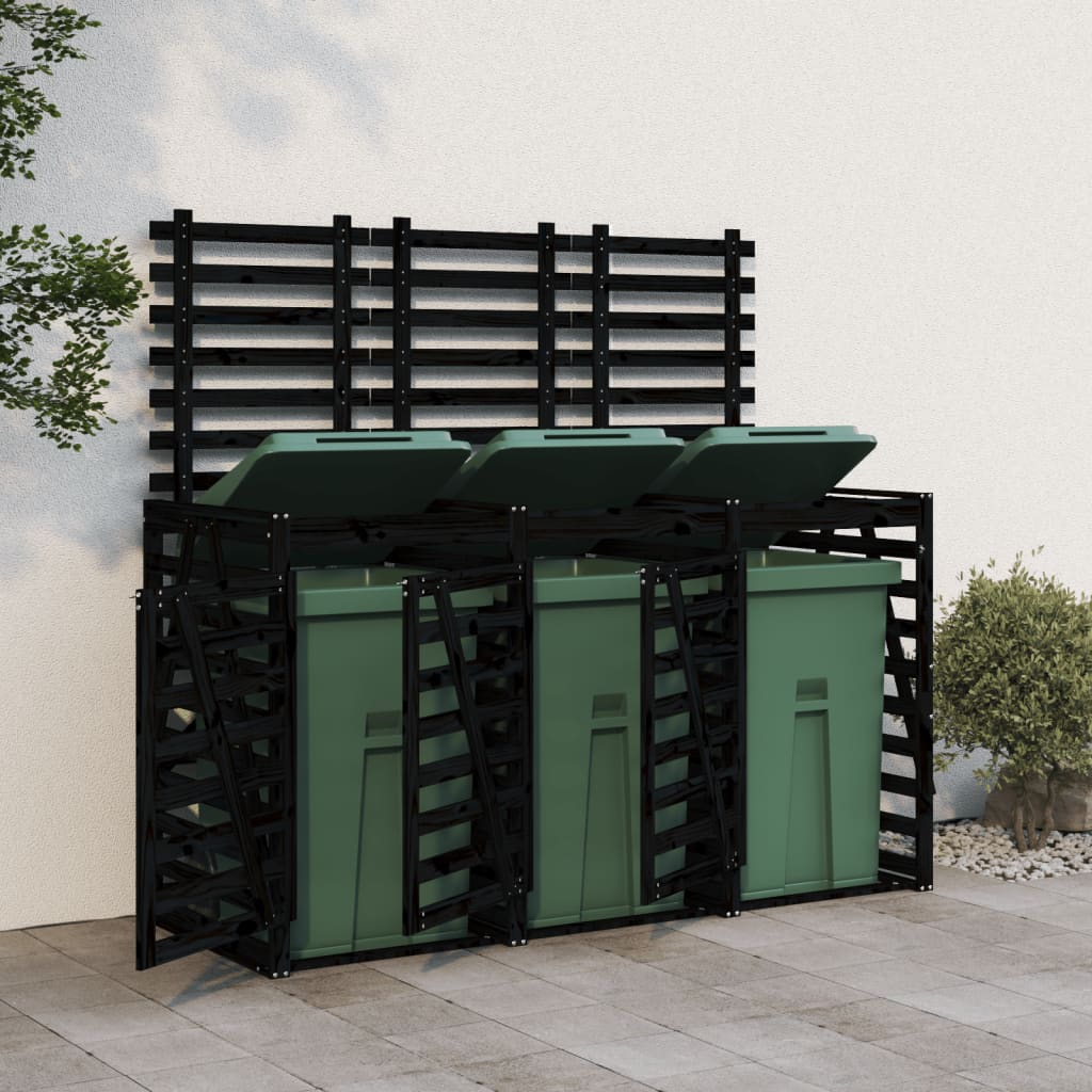 Containerberging Drievoudig Massief Grenenhout
