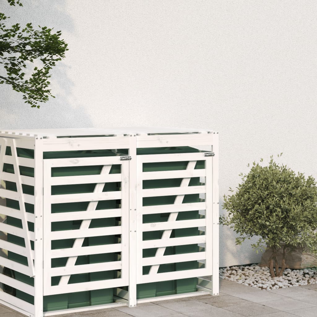 Containerberging Verlengstuk Massief Grenenhout Wit Wit Grenenhout