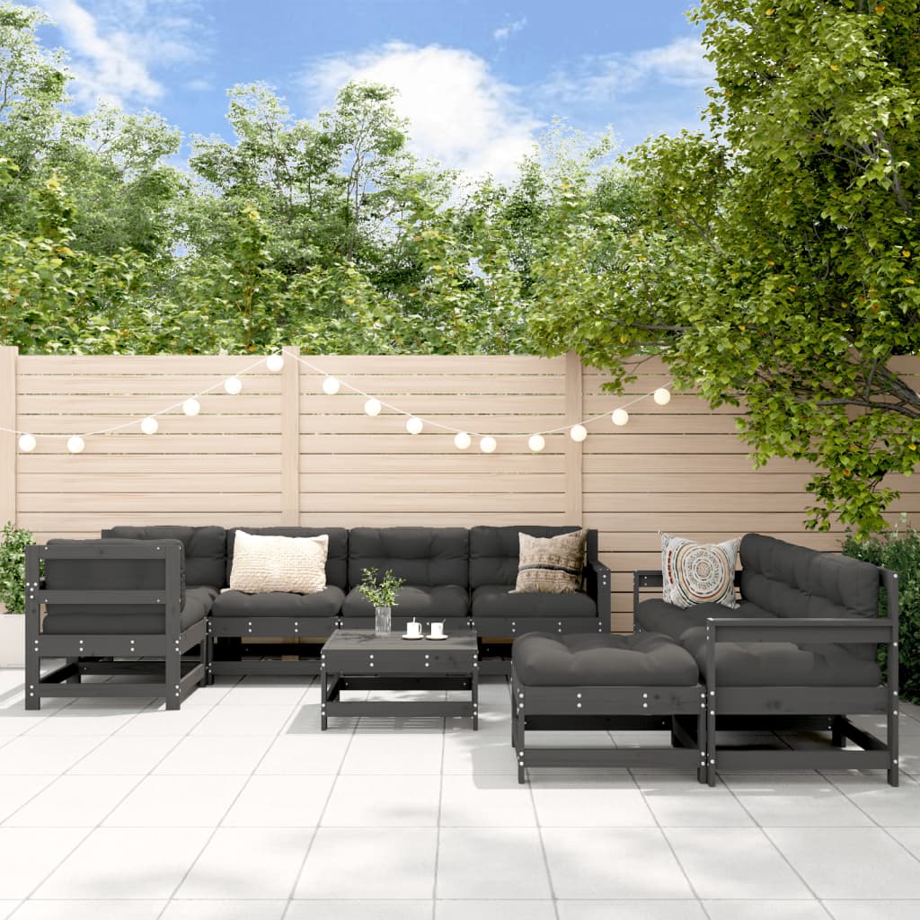 Loungeset Massief Grenenhout