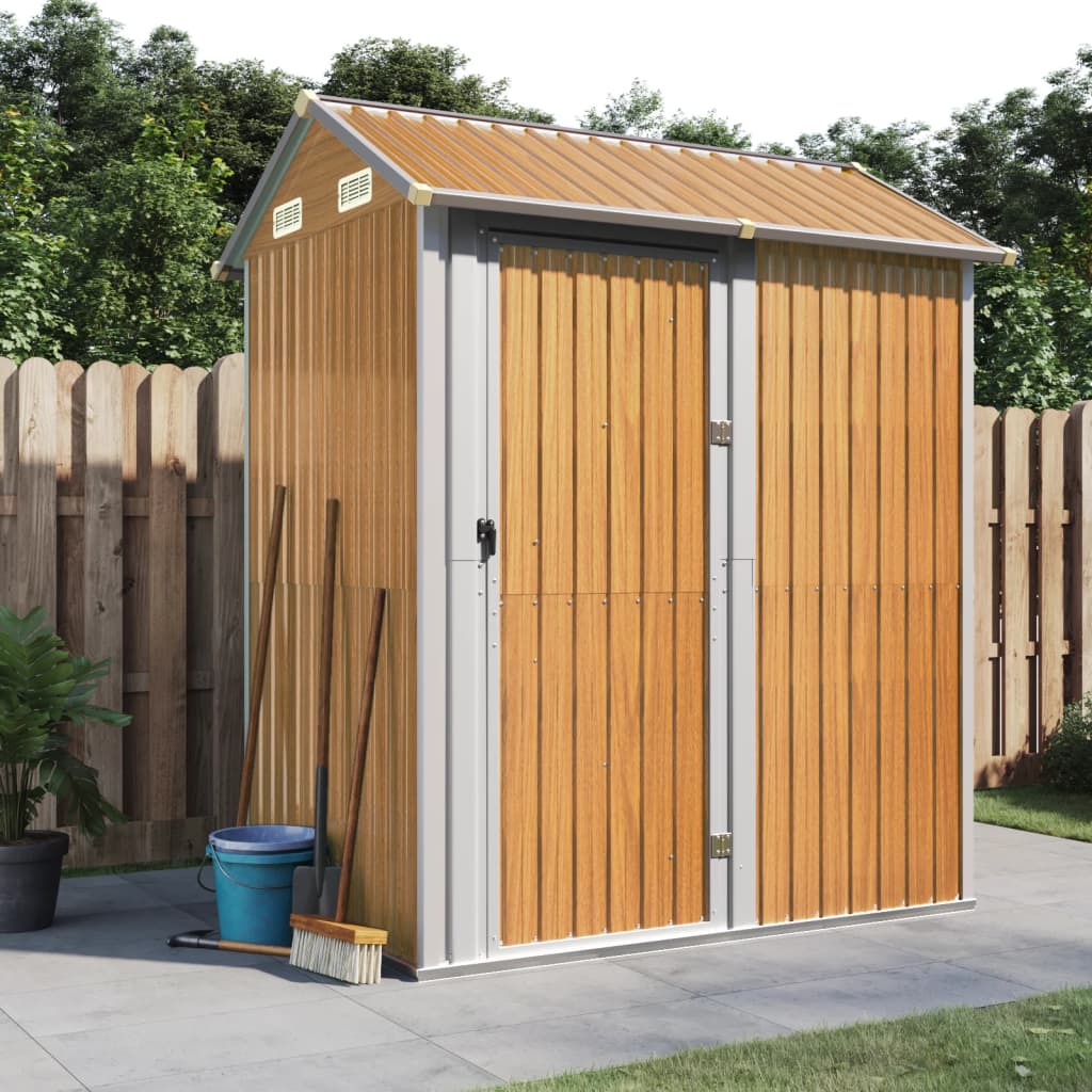 Tuinhuis 192X152,5X237 Cm Gegalvaniseerd Staal