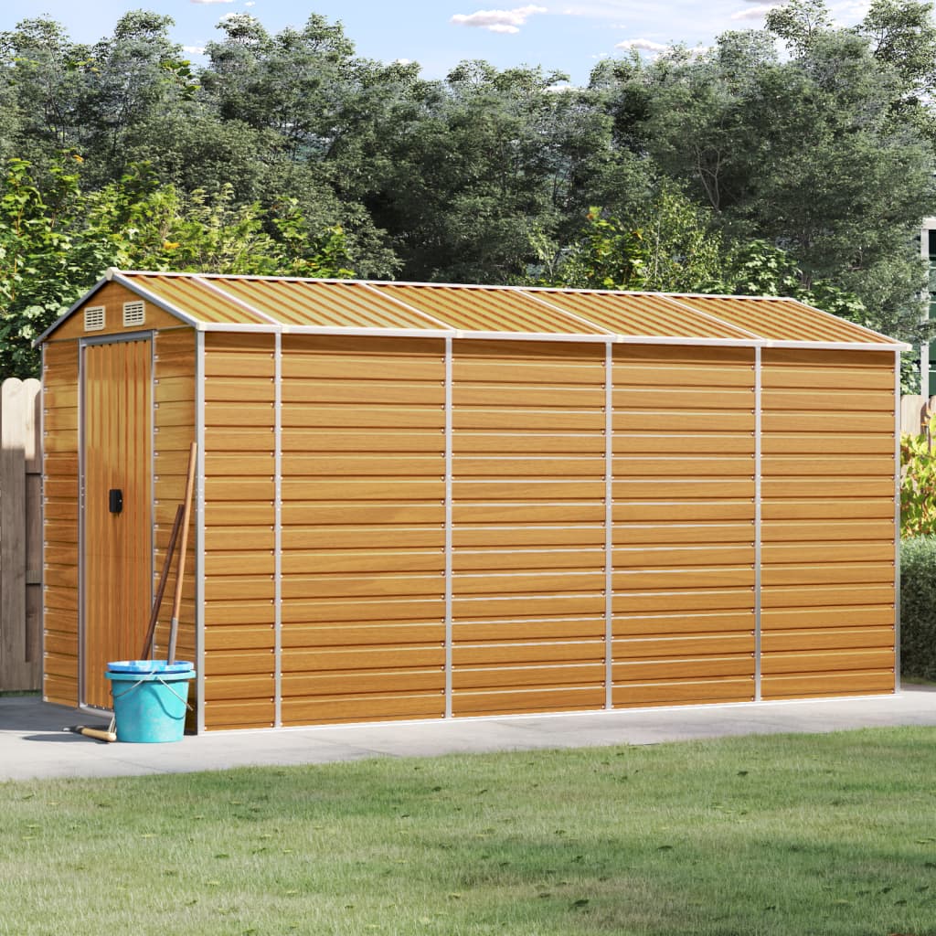 Tuinschuur Gegalvaniseerd Staal Kleurig