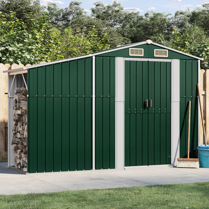 Tuinschuur 277X93X179 Cm Gegalvaniseerd Staal