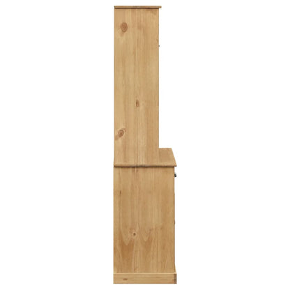Hoge Kast Vigo 78X40X175 Cm Massief Grenenhout